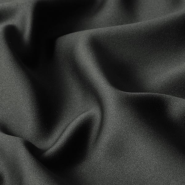 Blackout Lining Fabric Curtains - Black