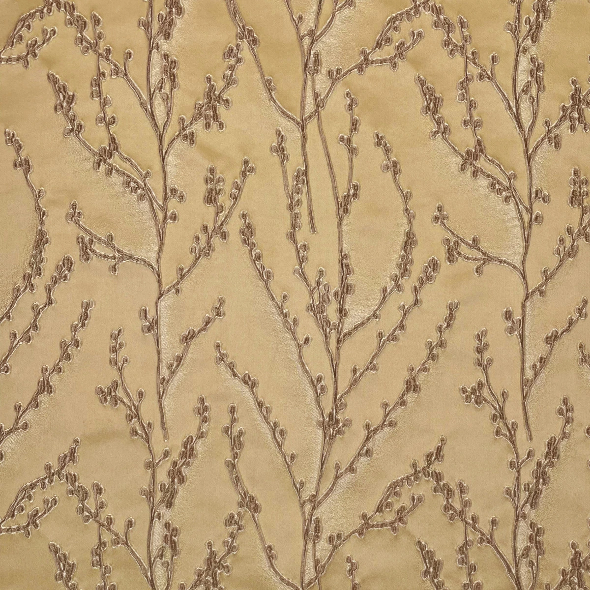 Everglade Bronze Curtain Fabric