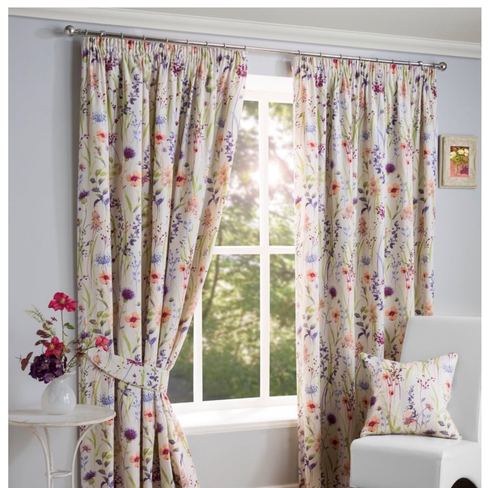 Hampshire Fully Lined Ready Made Pencil Pleat Curtains
