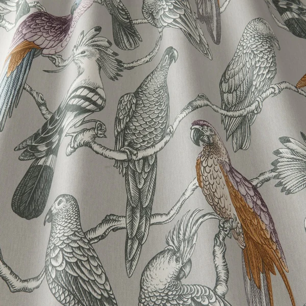 Aviary Carabou Curtain Fabric