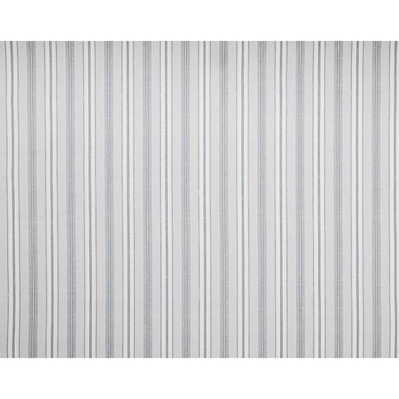 Laura Ashley Suffolk Stripe Slate Curtain Fabric