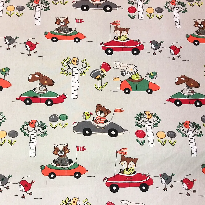 Stof Birds Fabric