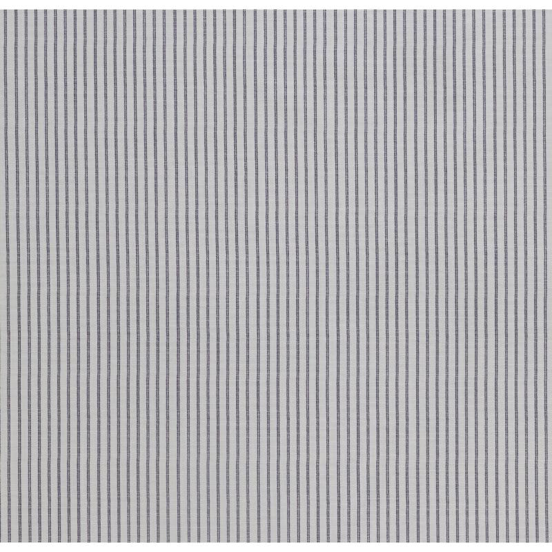 Laura Ashley Candystripe French Navy Curtain Fabric