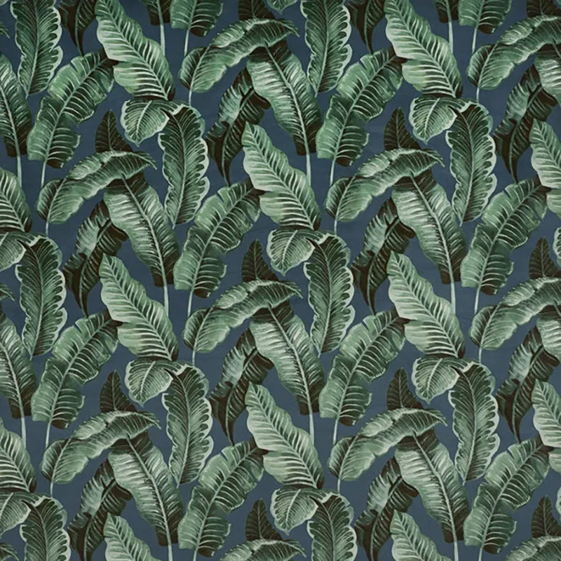 Nikobar Ocean Velvet Curtain Fabric