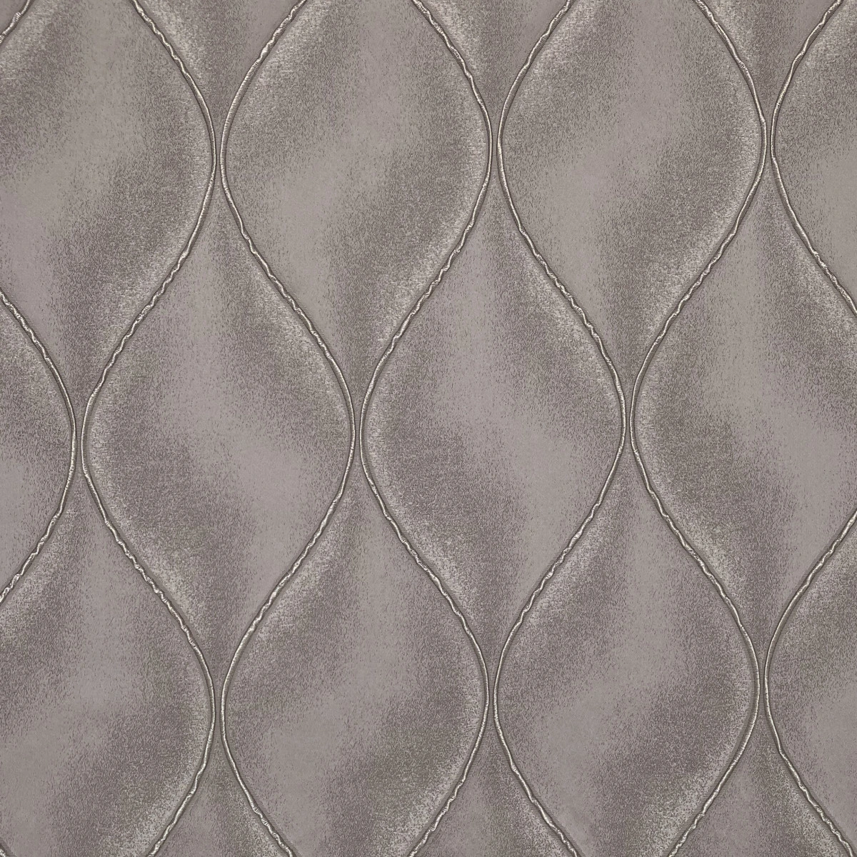 Charmed Pewter Curtain Fabric