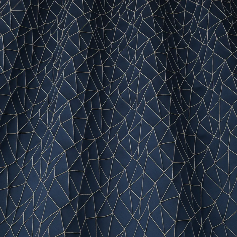Mistral Ink Curtain Fabric