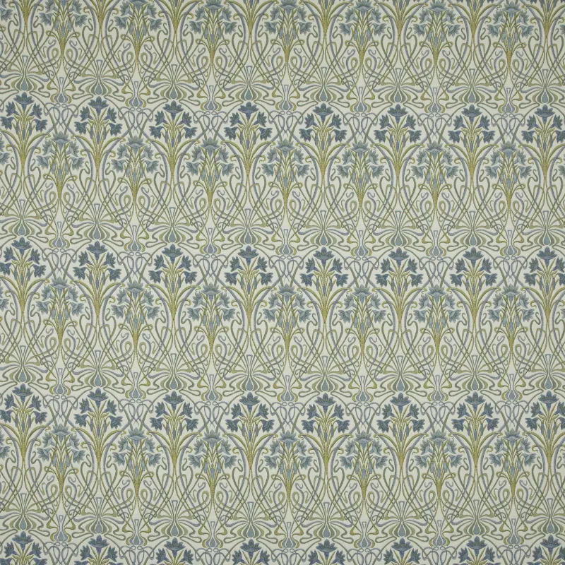 Tiffany Prussian Curtain  Fabric