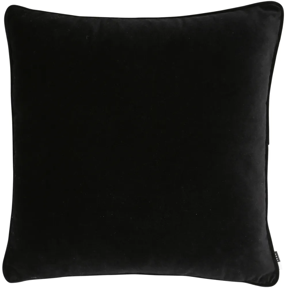 Black and Gold Filled Cushion