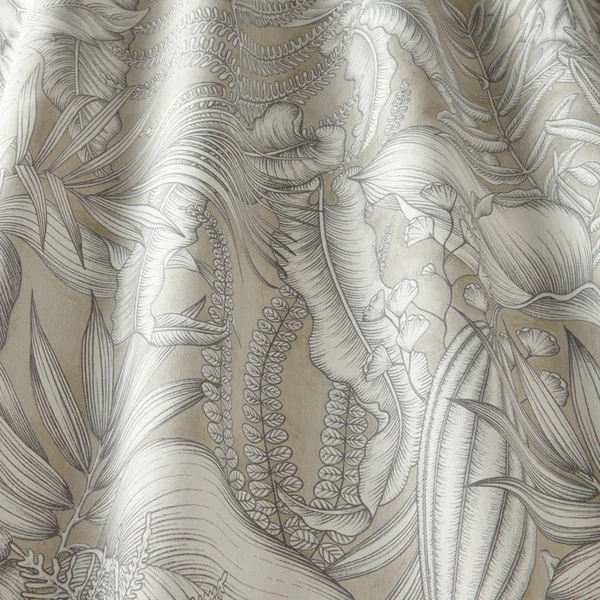 Caicos Hessian Curtain Fabric