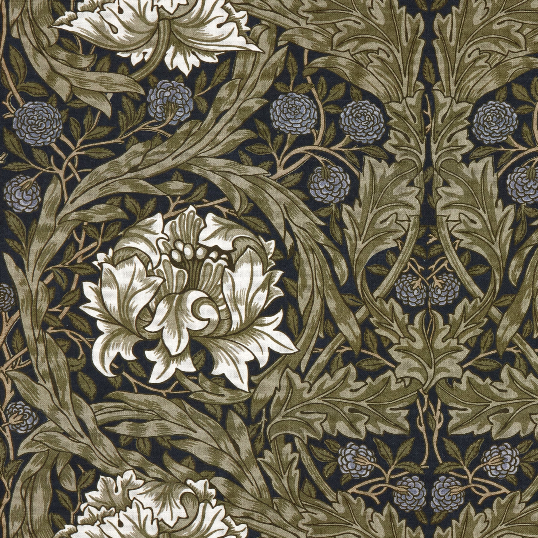 African Marigold by William Morris – 100% Cotton Curtain Fabric