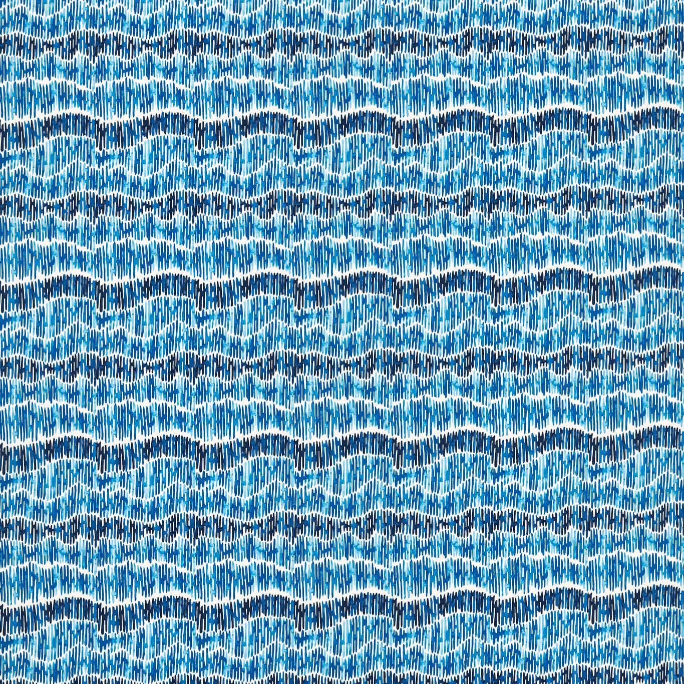 Tidal Marine Curtain Fabric