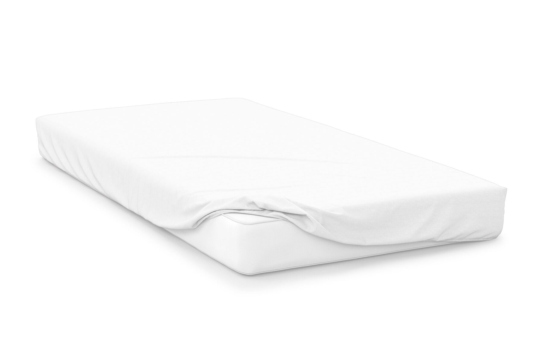 Belledorm 400TC 30cm Fitted White Bed Sheet