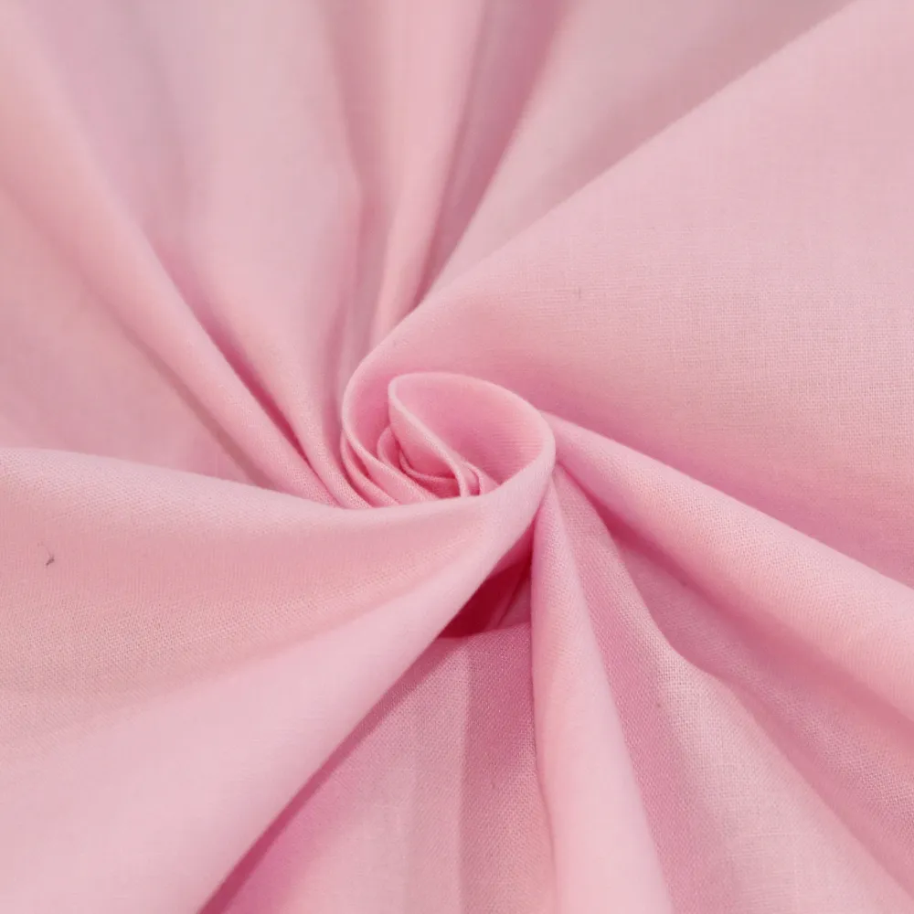 Cotton Poplin Baby Pink Fabric