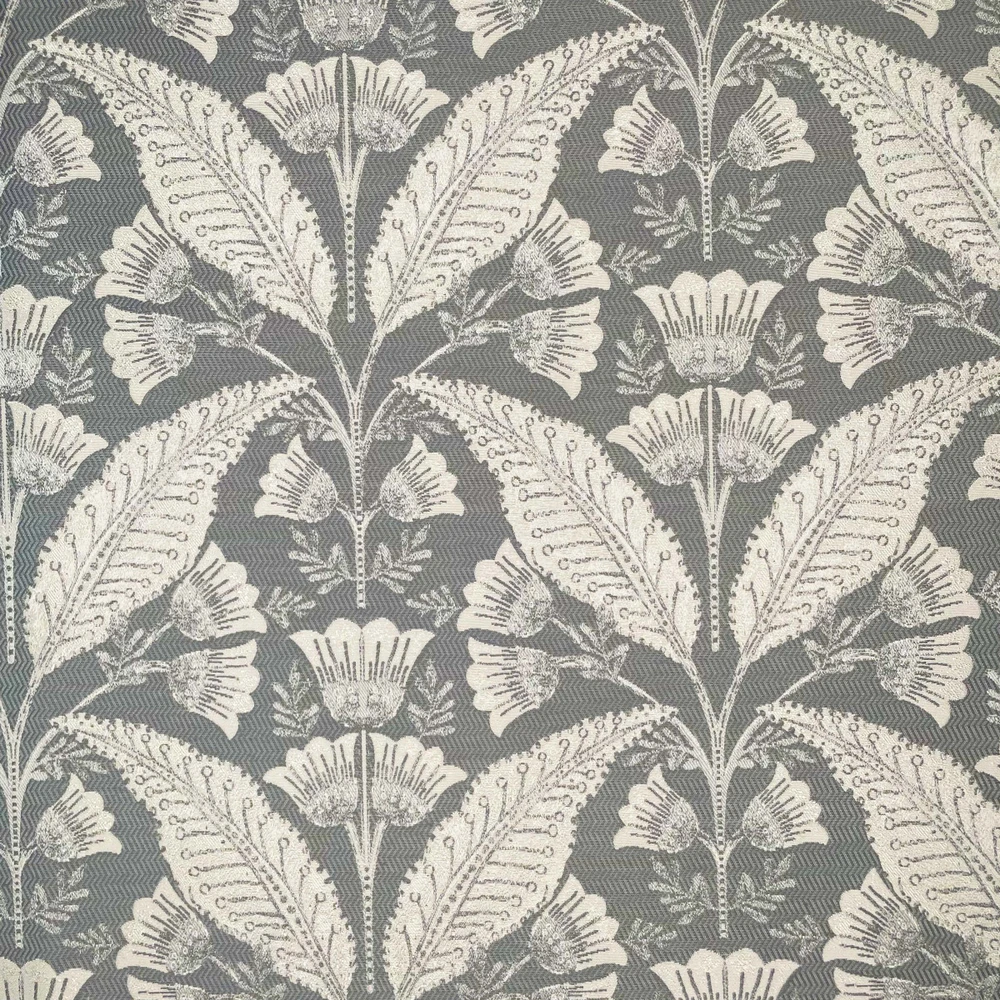 Burgley Steel Curtain Fabric