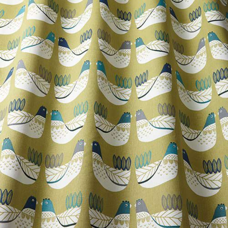 Cluck Cluck Capri Curtain Fabric