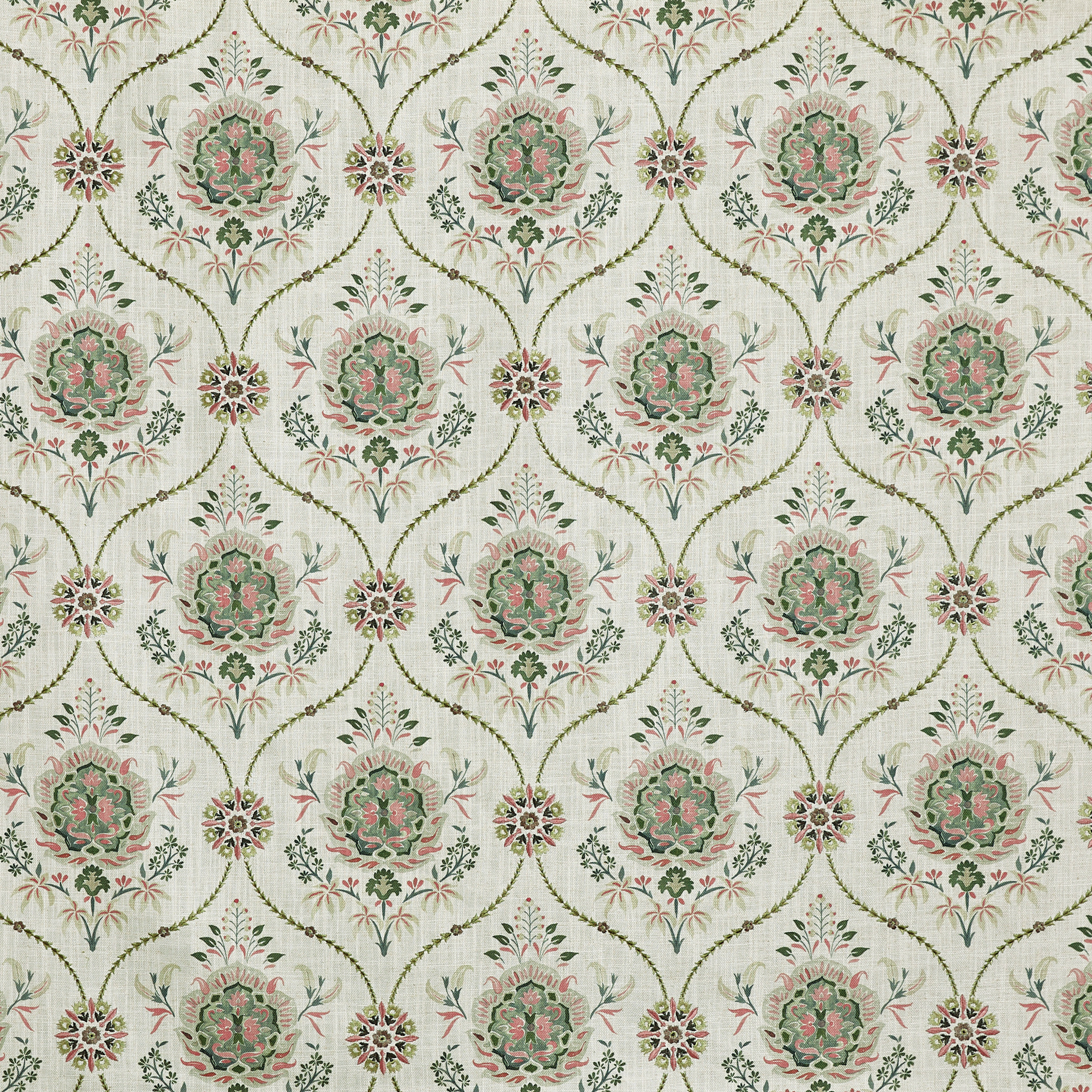 Leila Oasis Curtain Fabric 