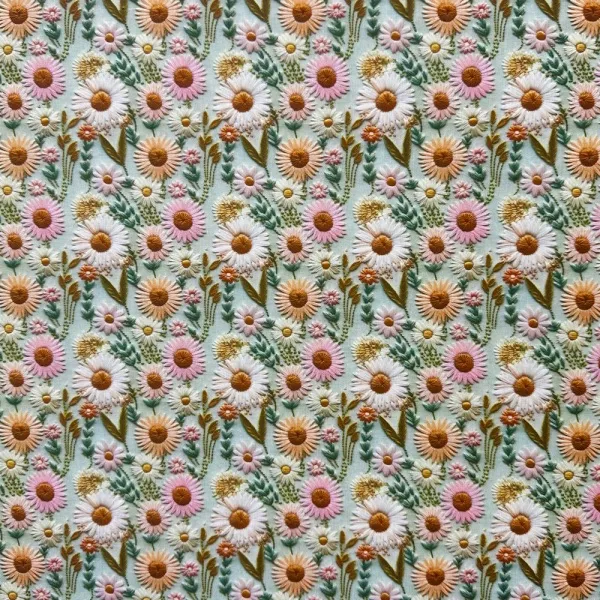 3D Pastel Daisies