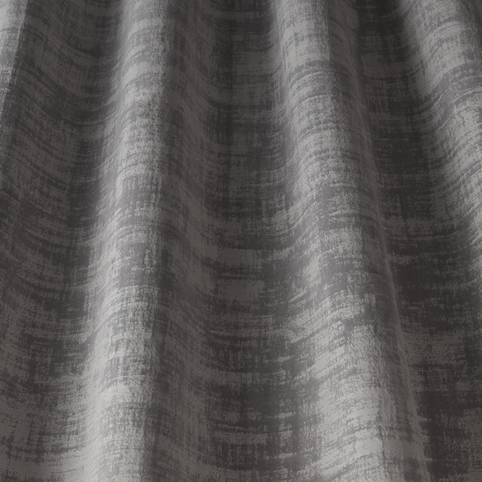 Azurite Grey Curtain Fabric