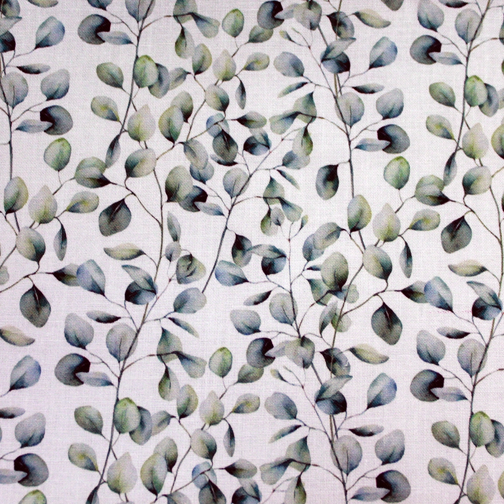 Green Leaves Fabric