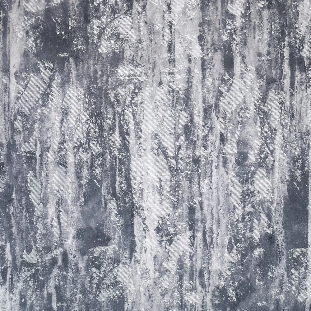 Wilderness Pearl Blue Curtain Fabric