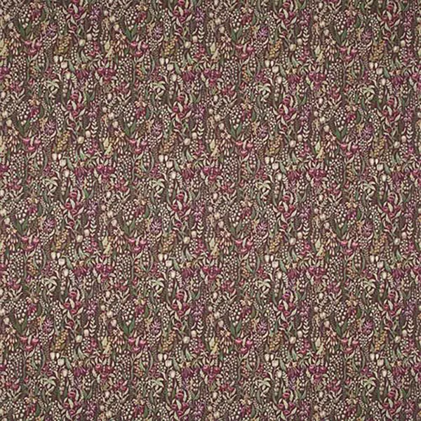 Kelmscott Claret Curtain Fabric