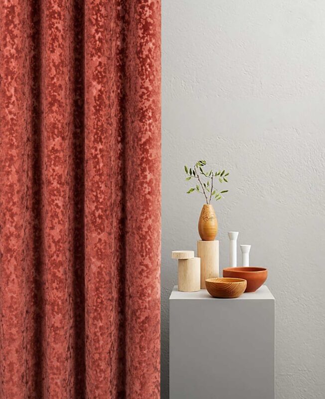 Richmond Terracotta Readymade Curtain