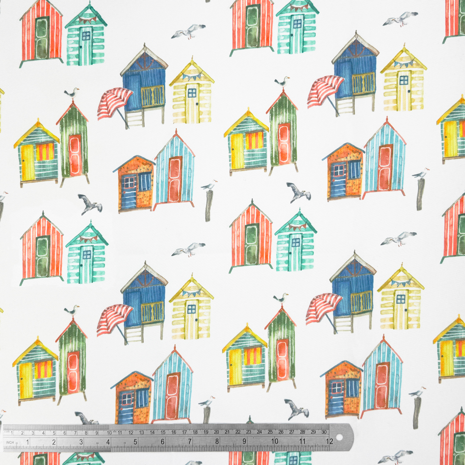 Beach Hut - Outdoor Fabric