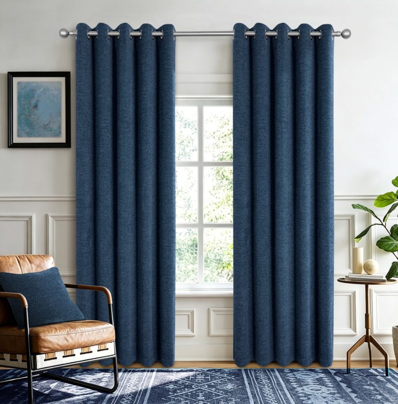 Langley Kingfisher Readymade Curtains