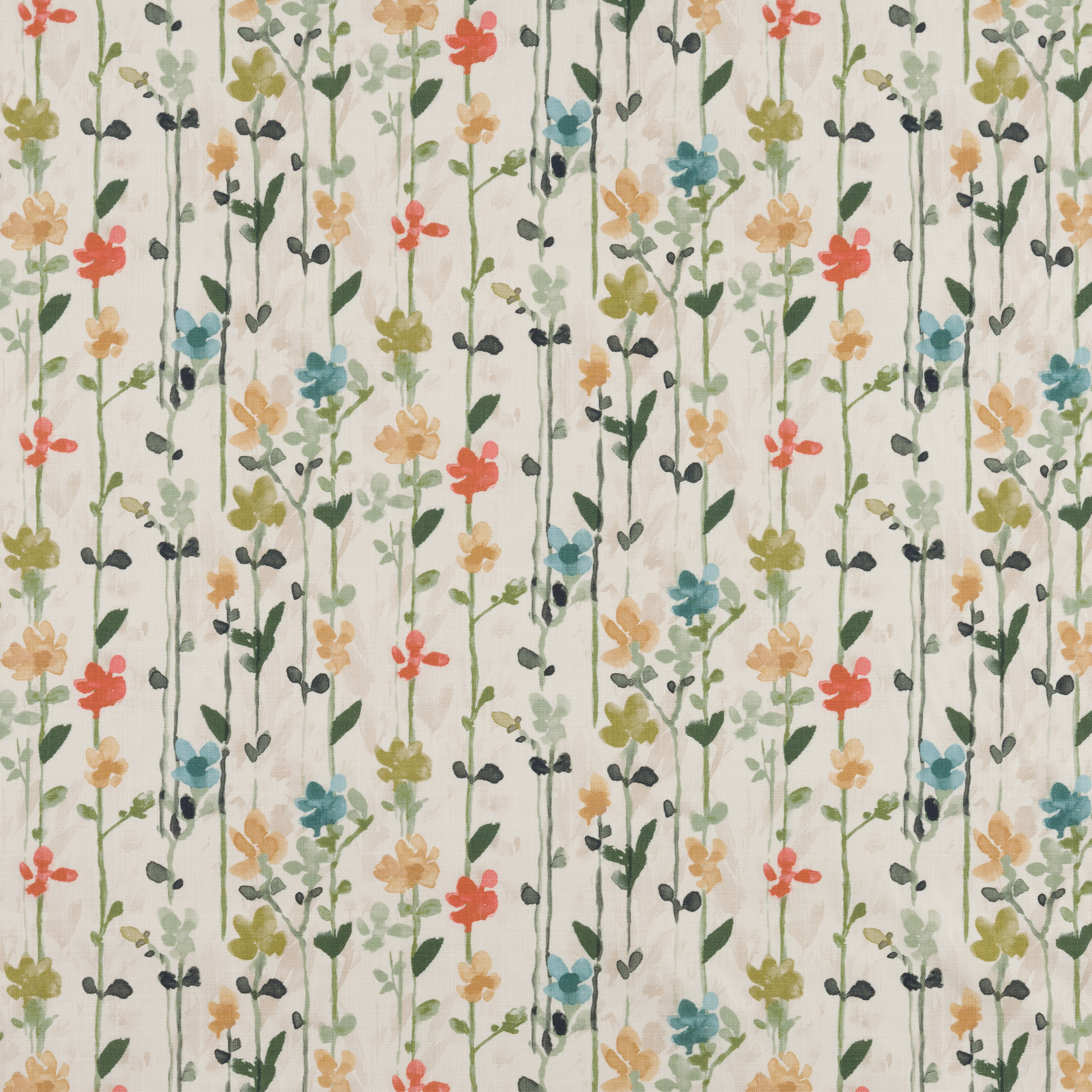 Woodland Floral Green