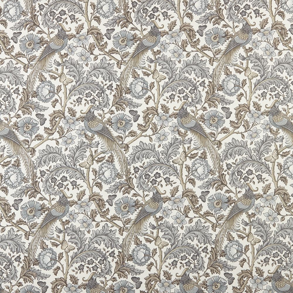 Oakmere Flint Curtain Fabric