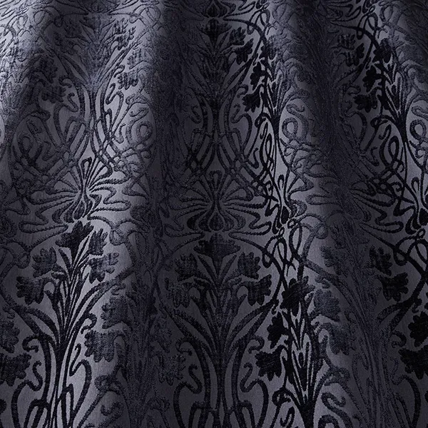 Tiverton Indigo Curtain Fabric