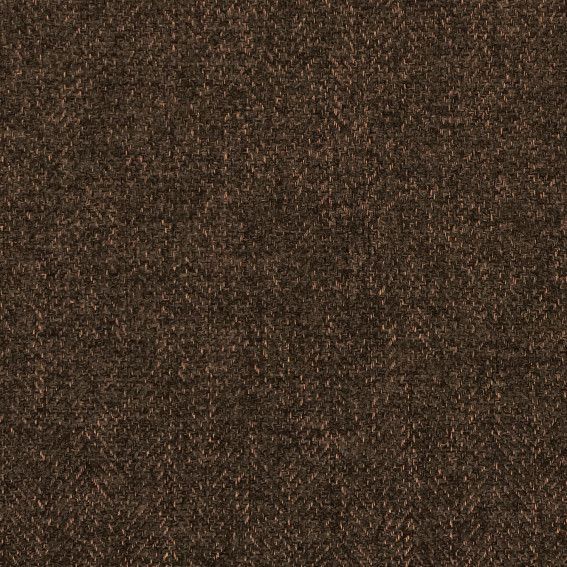 Tweed Coffee Curtain Fabric