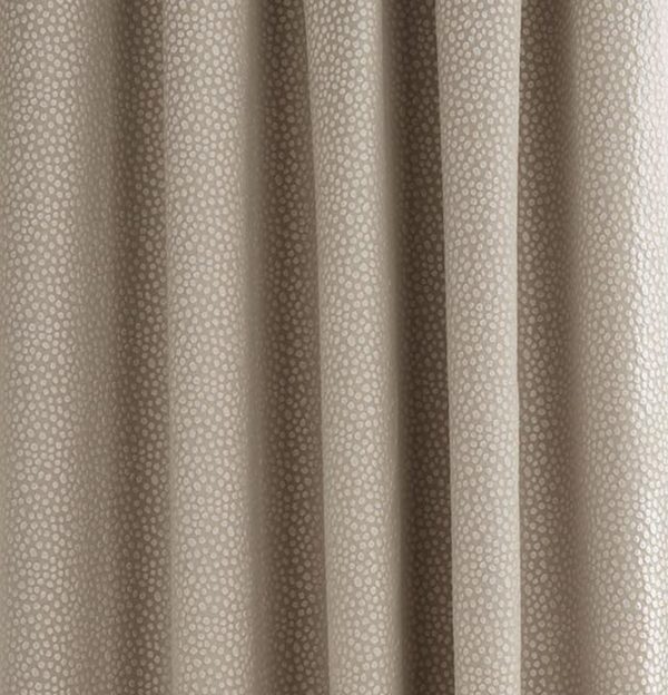 Ardely Stone Ready Made Blackout Eyelet Curtains