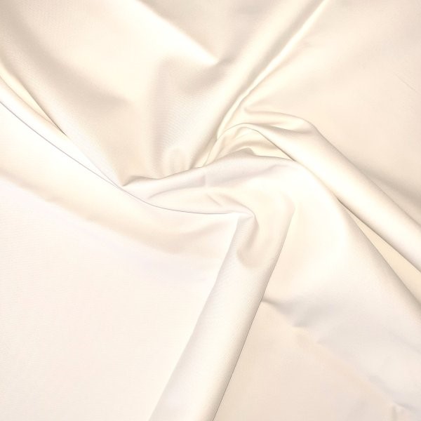 Cotton Poplin Ivory Fabric