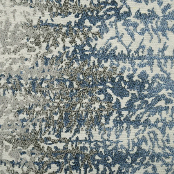 Byron Blue Curtain Fabric