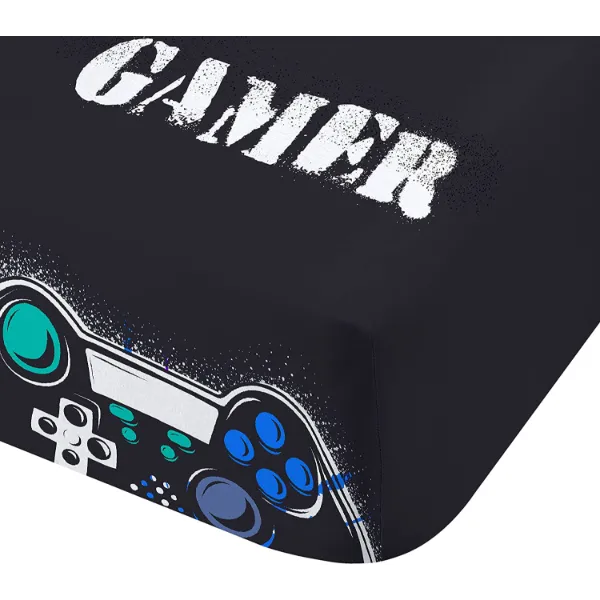 Game Over Black Duvet Cover Set by Catherine Lansfield