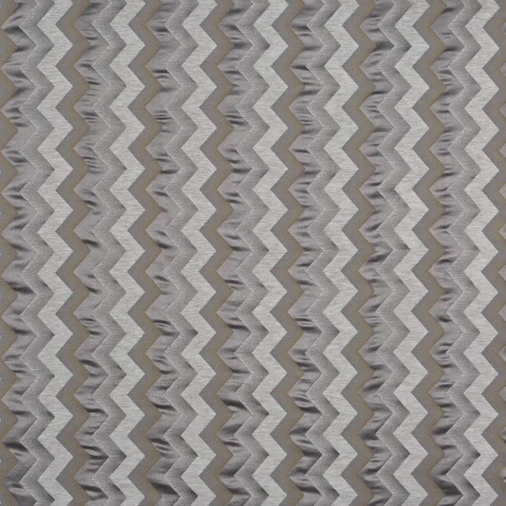 Constance Silver Curtain Fabric