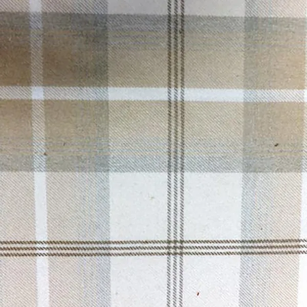 Balmoral Natural Curtain Fabric