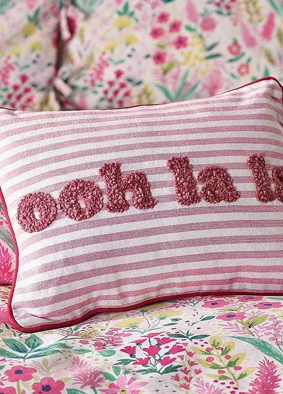 OOH LA LA Pink Cushion