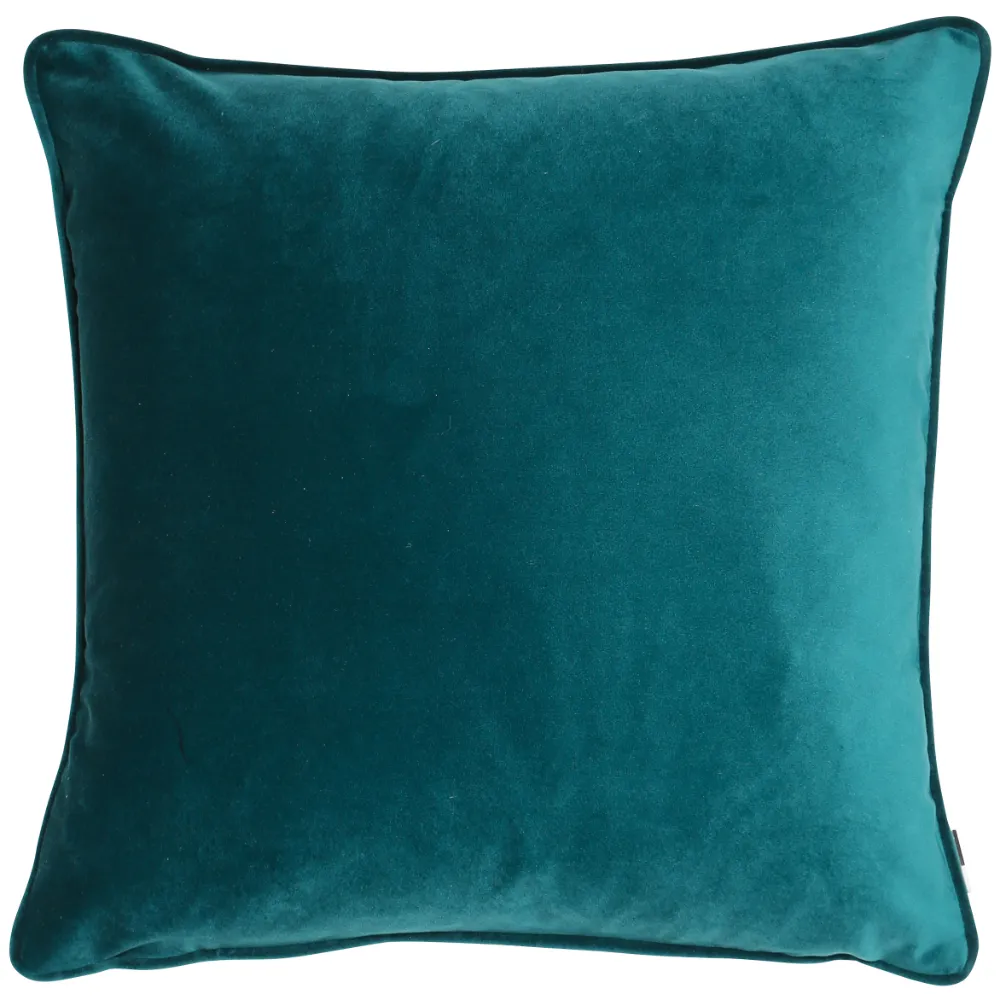 Malini Luxe Teal Filled Cushion