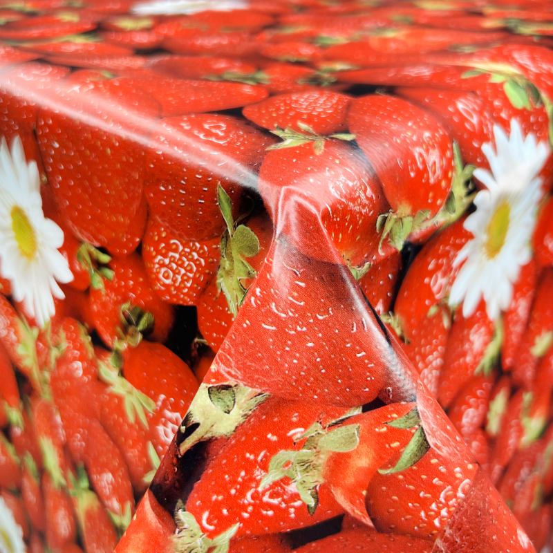 PVC Tablecloth Strawberries