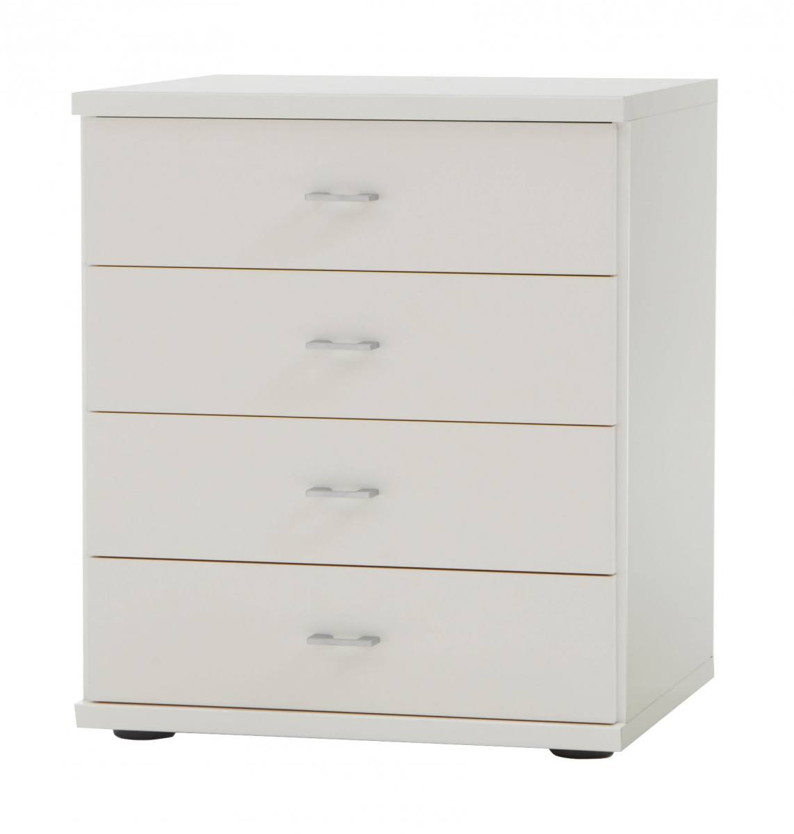 Miami Plus 4 Drawer Mirrored Wide Chest, Width 75cm