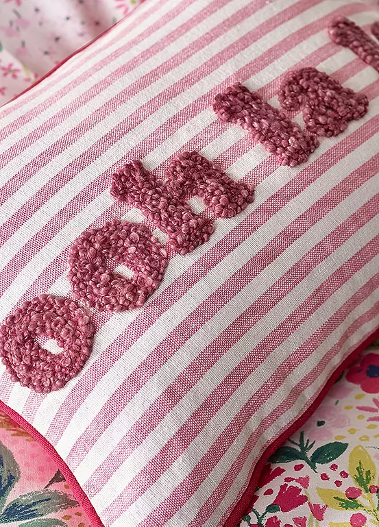 OOH LA LA Pink Cushion