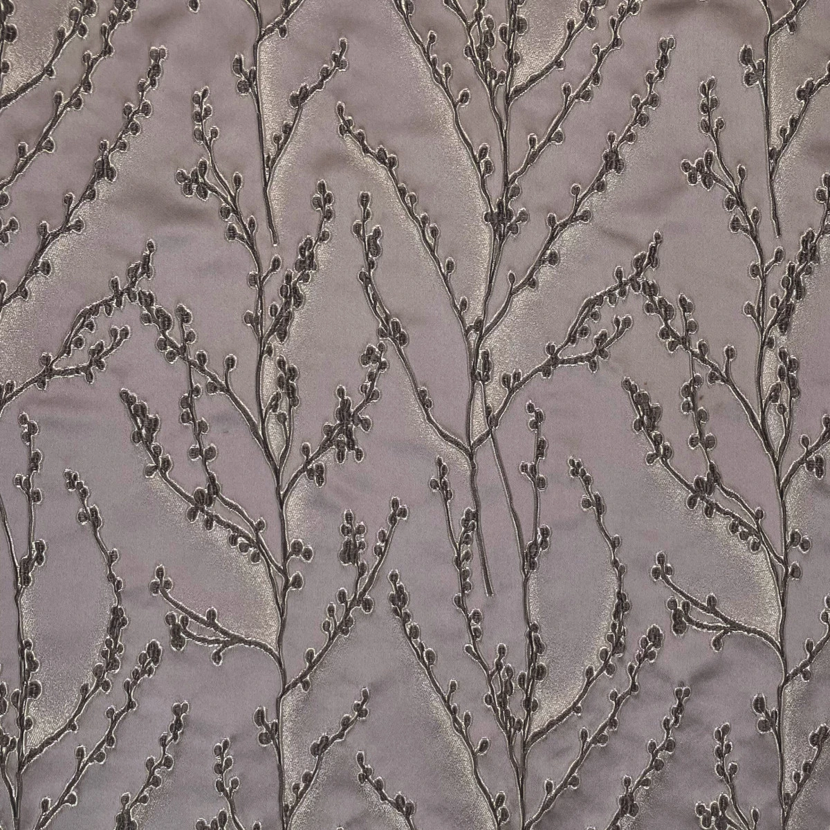 Everglade Pewter Curtain Fabric