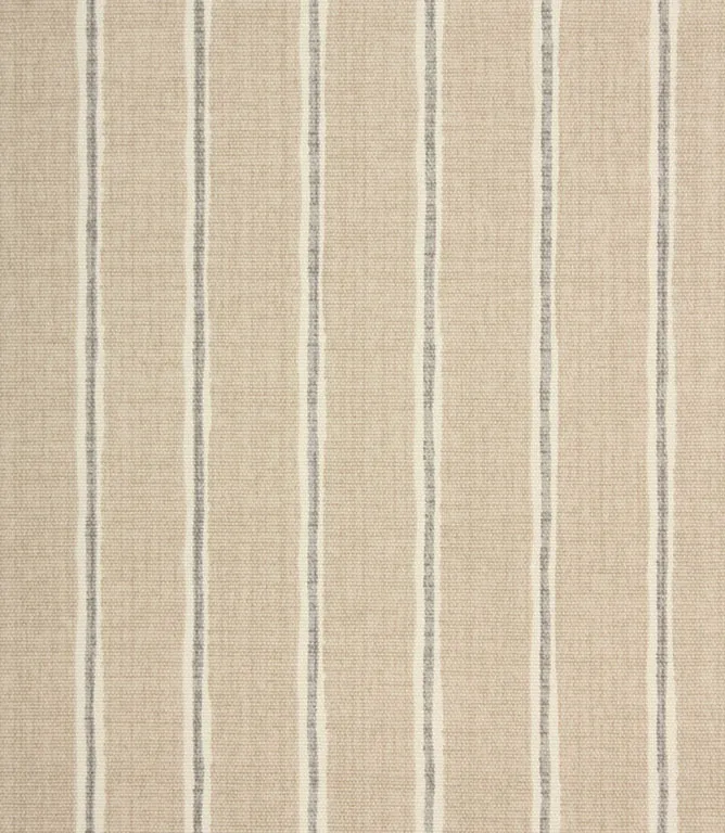 Rowing Stripe Oatmeal Curtain Fabric