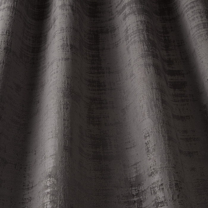 Azurite Charcoal Curtain Fabric