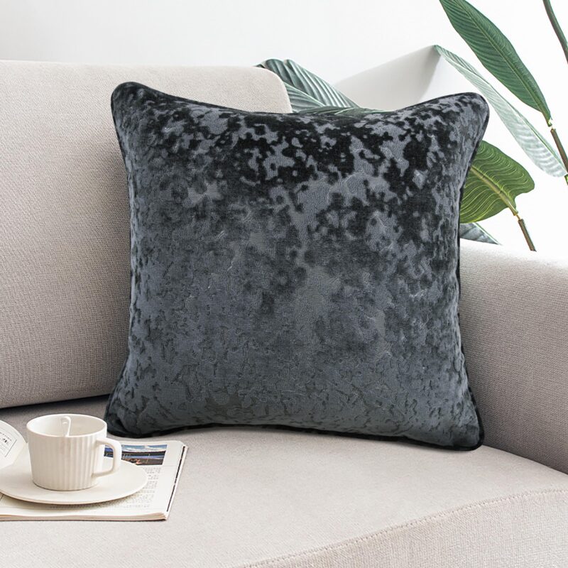 Richmond Pearl Charcoal Curtain 