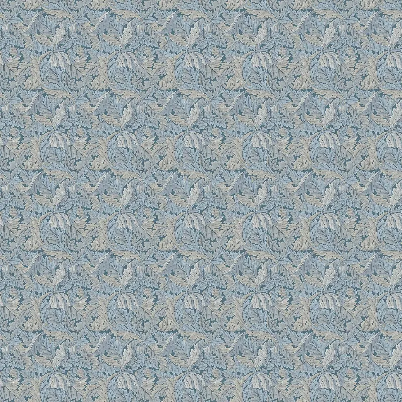 William Morris Acanthus Denim Curtain Fabric
