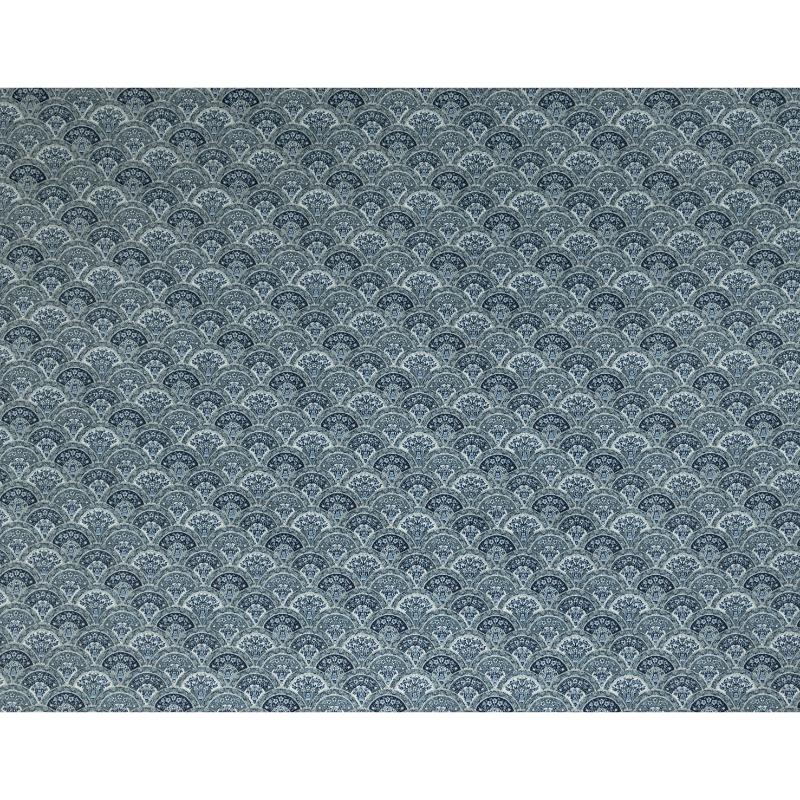 Laura Ashley Musica Spruce Curtain Fabric