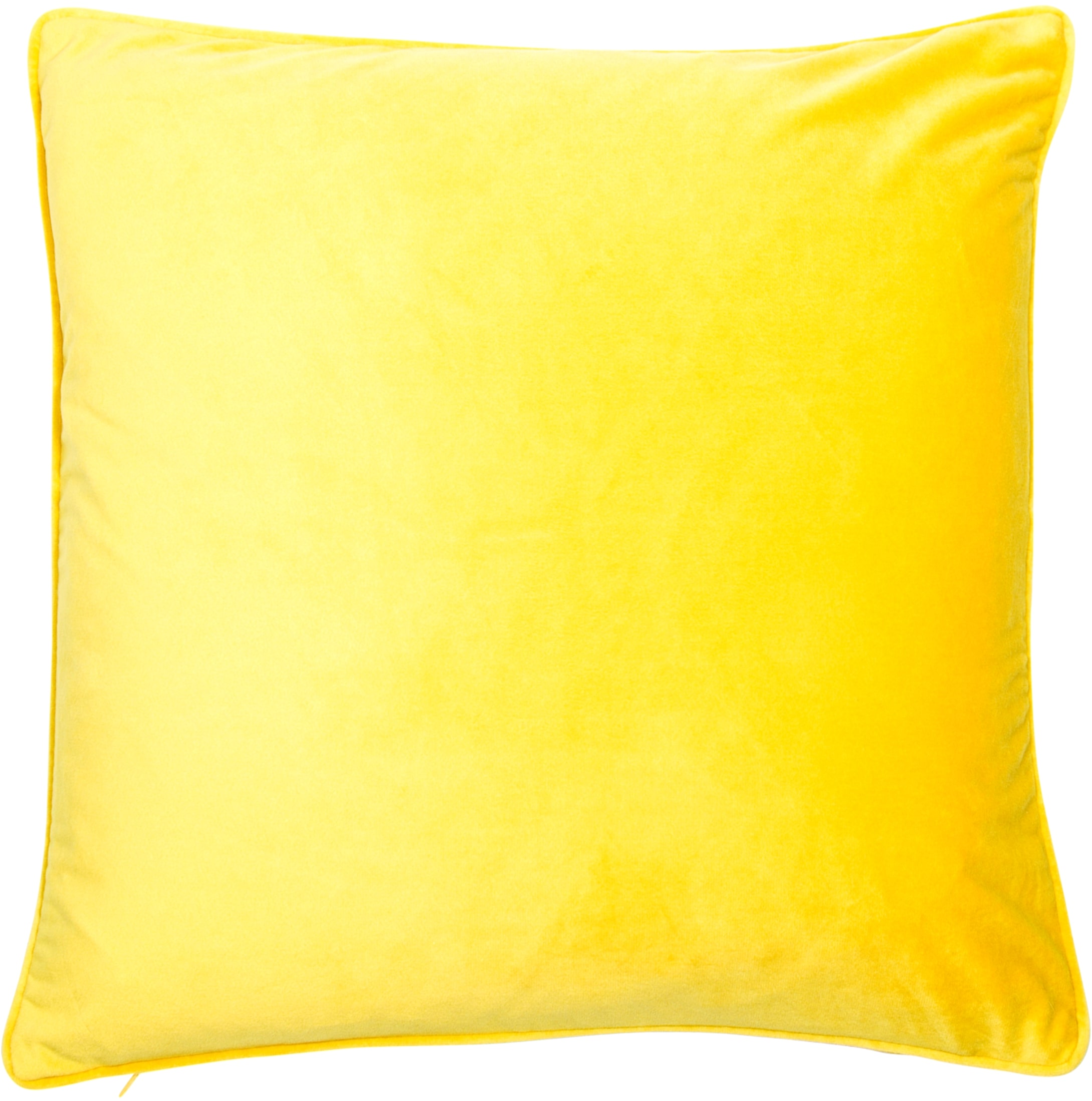 Malini Luxe Mustard Filled Cushion